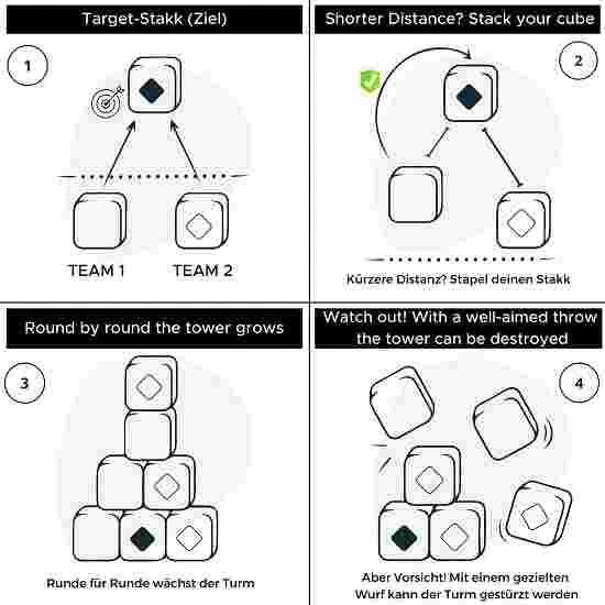 Two46 "Stakk Outdoor" Throwing Game 6 Two46 "Stakk Outdoor" Throwing Game - Image 6
